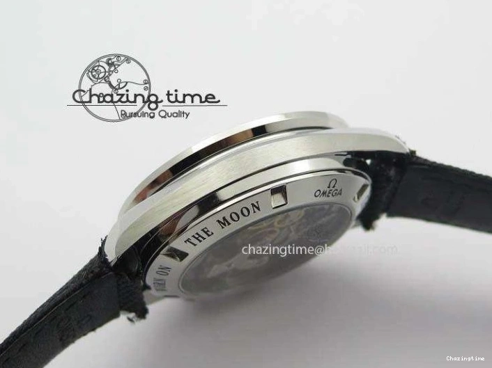 0701 Speedmaster JHF SS ‘Work on the Moon’ Gray Dial On Black Nylon Strap WaterResistant 8207